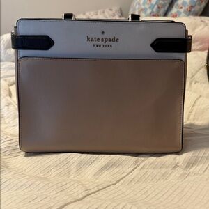 kate spade Black and Tan Satchel